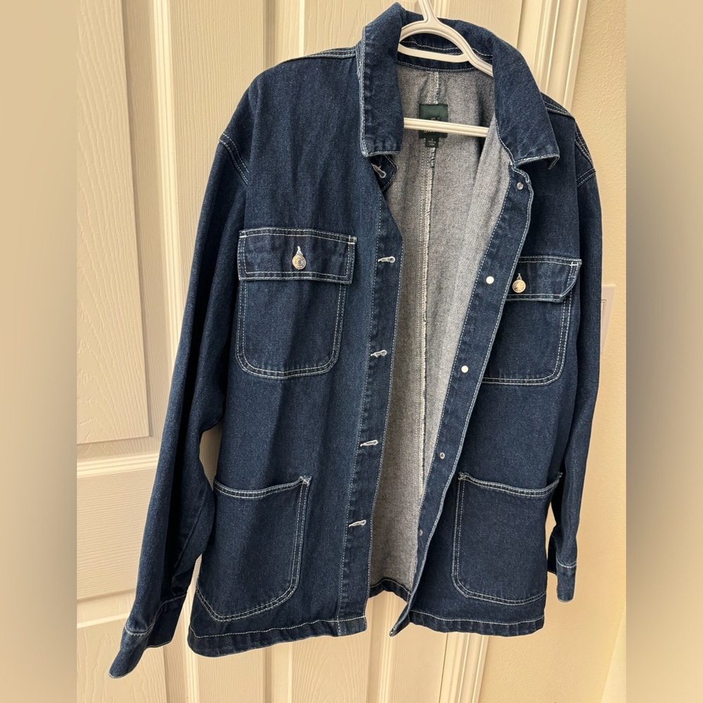Wild Fable denim jacket, size L